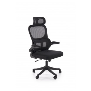 Fotel biurowy z siatki Soren czarny Halmar | Komfort i ergonomia