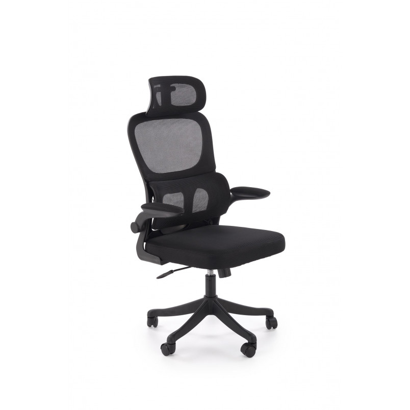 Fotel biurowy z siatki Soren czarny Halmar | Komfort i ergonomia