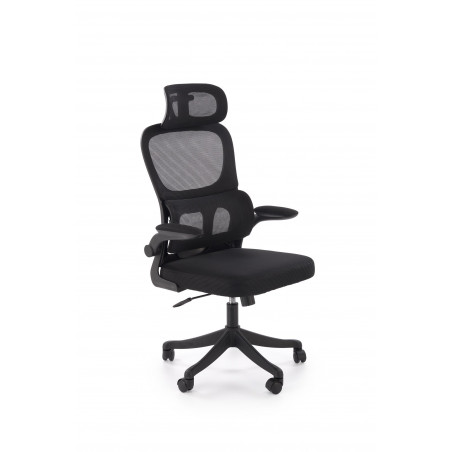 Fotel biurowy z siatki Soren czarny Halmar | Komfort i ergonomia