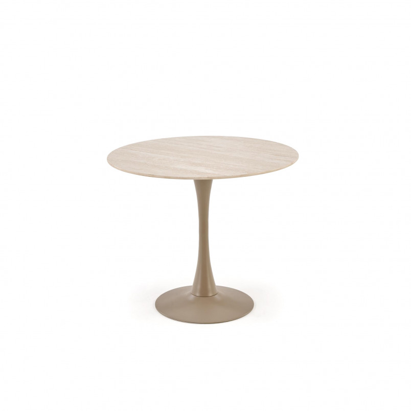 Stół Tolio 90cm Halmar | Trawertyn, Kaszmir | Kup Online