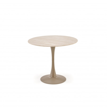 Stół Tolio 90cm Halmar | Trawertyn, Kaszmir | Kup Online