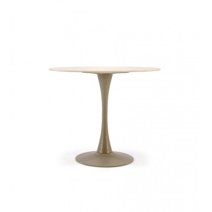 Stół Tolio 90cm Halmar | Trawertyn, Kaszmir | Kup Online
