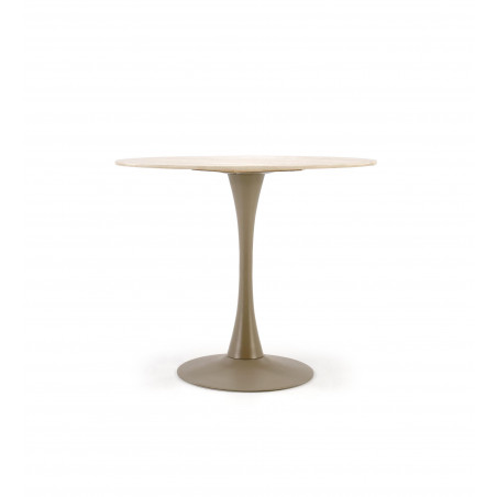 Stół Tolio 90cm Halmar | Trawertyn, Kaszmir | Kup Online
