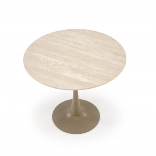 Stół Tolio 90cm Halmar | Trawertyn, Kaszmir | Kup Online