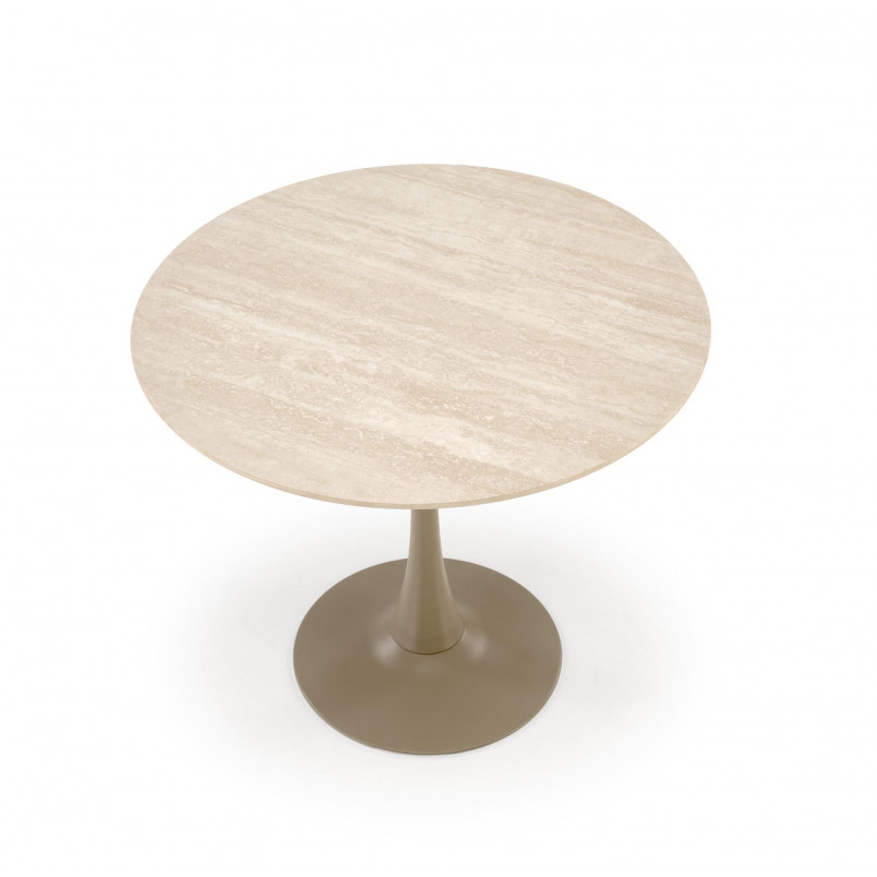 Stół Tolio 90cm Halmar | Trawertyn, Kaszmir | Kup Online