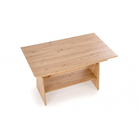Ława rozkładana Erika 120-160cm dąb artisan | Halmar
