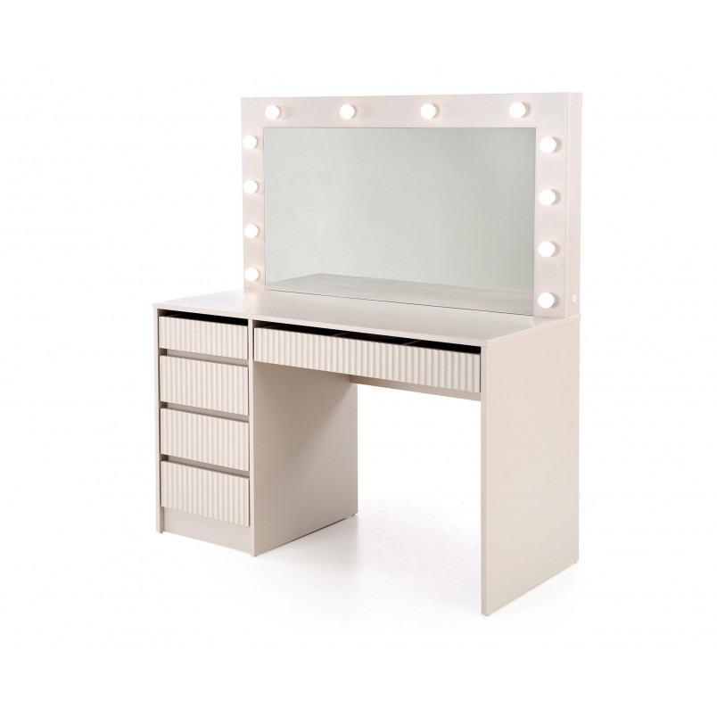 Toaletka Hollywood XL Halmar | 120x55cm, Kamyasz | Kup teraz!