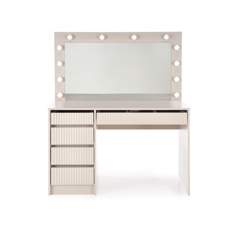 Toaletka Hollywood XL Halmar | 120x55cm, Kamyasz | Kup teraz!