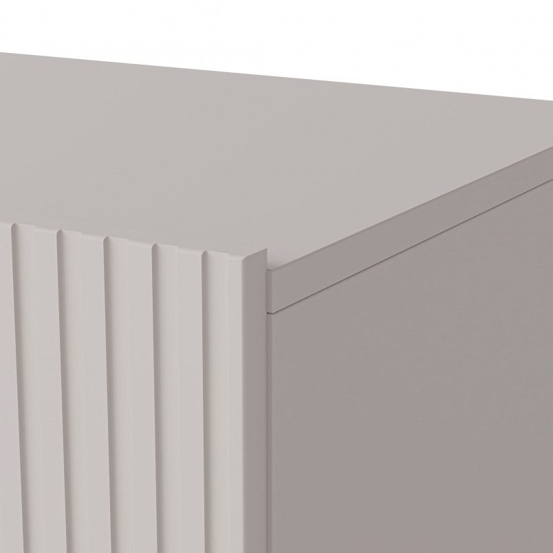 Komoda Paxos Halmar 180x40cm - Kaszmir/Czarny | Elegancki design
