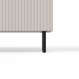 Komoda Paxos Halmar 180x40cm - Kaszmir/Czarny | Elegancki design