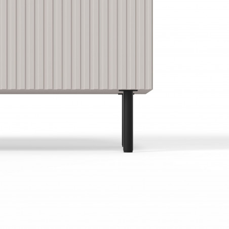 Komoda Paxos Halmar 180x40cm - Kaszmir/Czarny | Elegancki design