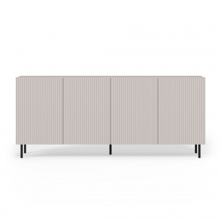 Komoda Paxos Halmar 180x40cm - Kaszmir/Czarny | Elegancki design