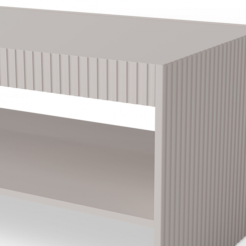 Stolik Paxos 120x50cm Halmar | Elegancki stolik z półką