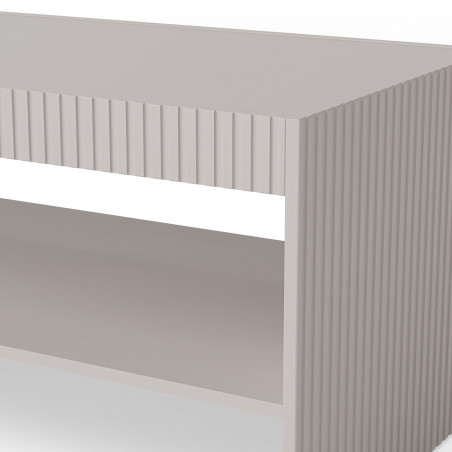 Stolik Paxos 120x50cm Halmar | Elegancki stolik z półką