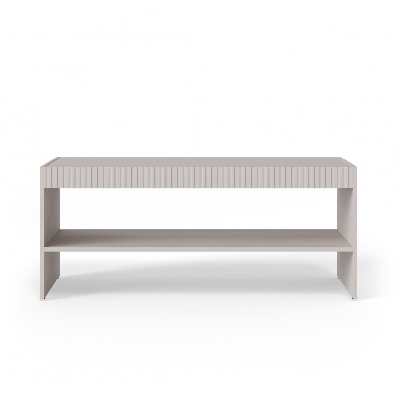 Stolik Paxos 120x50cm Halmar | Elegancki stolik z półką