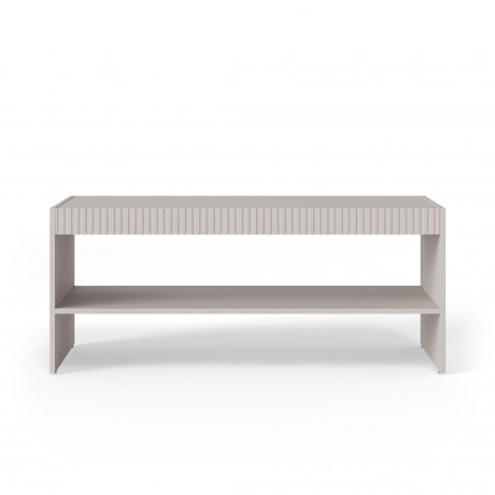 Stolik Paxos 120x50cm Halmar | Elegancki stolik z półką