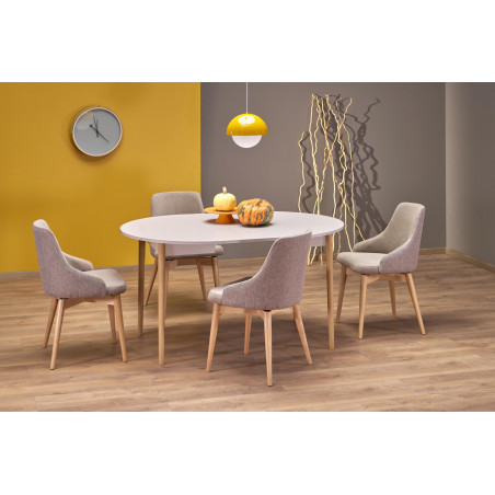 Stół okrągły rozkładany Halmar Pivot | 102-142cm | Kupi Online