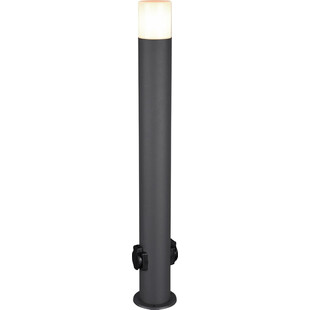 Słupek ogrodowy Hoosic Trio 80cm - Gniazdo, Antracyt