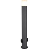 Słupek ogrodowy Hoosic Trio 80cm - Gniazdo, Antracyt