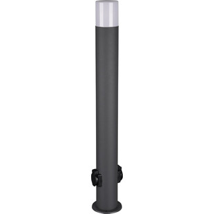 Słupek ogrodowy Hoosic Trio 80cm - Gniazdo, Antracyt