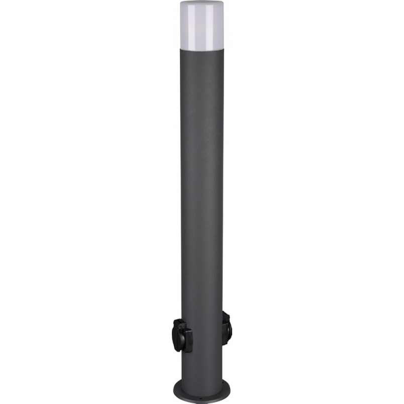 Słupek ogrodowy Hoosic Trio 80cm - Gniazdo, Antracyt