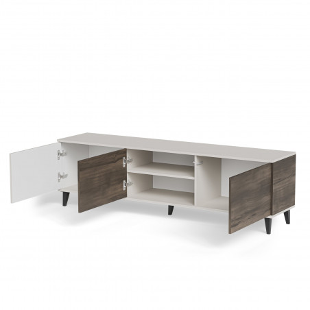 Szafka RTV Random II Halmar: 180x40cm - Stylowy Design