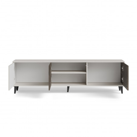 Szafka RTV Random II Halmar: 180x40cm - Stylowy Design