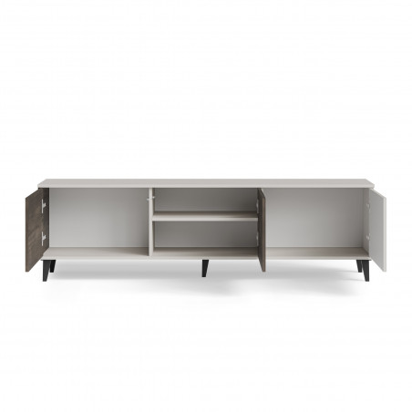 Szafka RTV Random II Halmar: 180x40cm - Stylowy Design