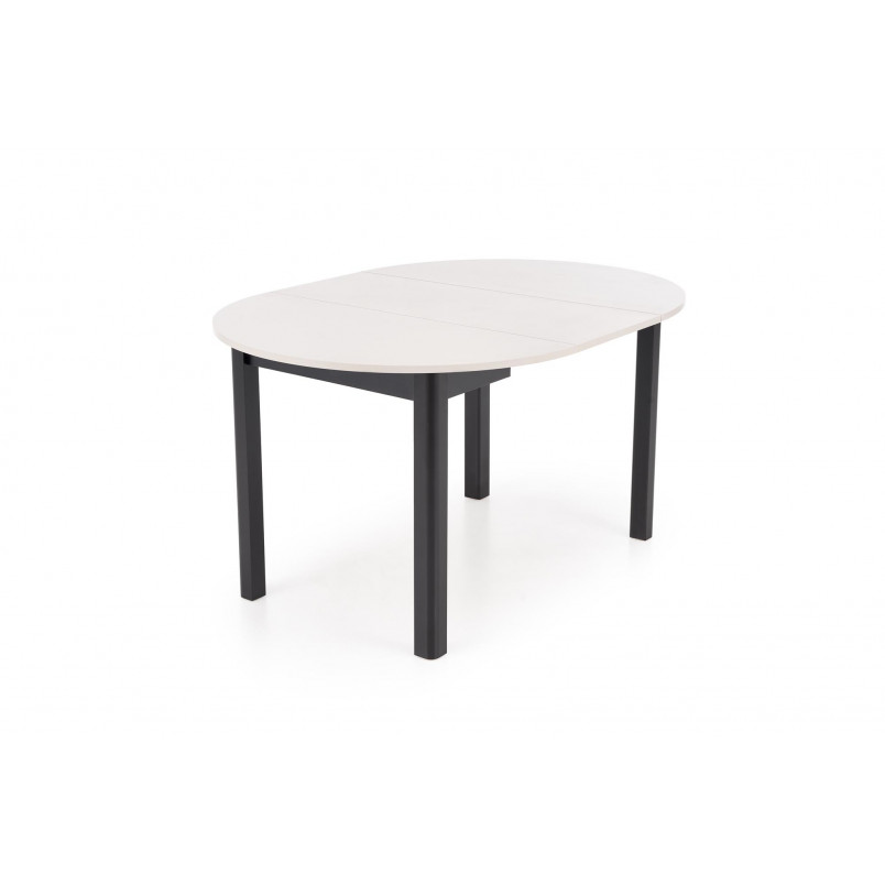 Stół okrągły rozkładany Ringo | Halmar | 102cm | Kaszmir/Czarny