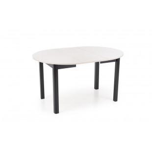Stół okrągły rozkładany Ringo | Halmar | 102cm | Kaszmir/Czarny