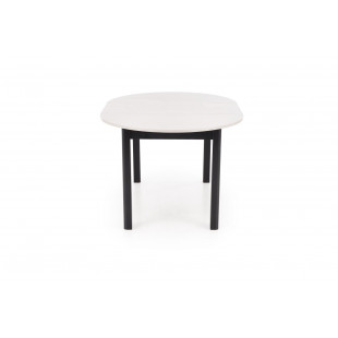 Stół okrągły rozkładany Ringo | Halmar | 102cm | Kaszmir/Czarny