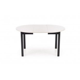 Stół okrągły rozkładany Ringo | Halmar | 102cm | Kaszmir/Czarny