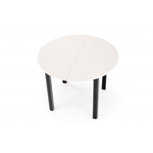 Stół okrągły rozkładany Ringo | Halmar | 102cm | Kaszmir/Czarny