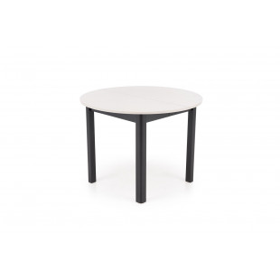 Stół okrągły rozkładany Ringo | Halmar | 102cm | Kaszmir/Czarny