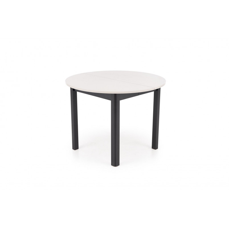 Stół okrągły rozkładany Ringo | Halmar | 102cm | Kaszmir/Czarny