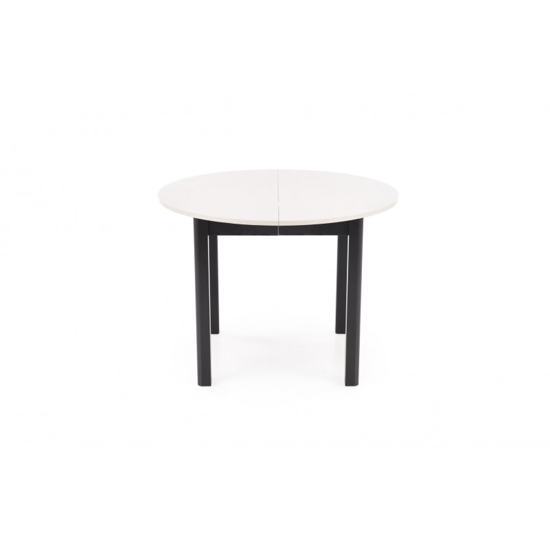 Stół okrągły rozkładany Ringo | Halmar | 102cm | Kaszmir/Czarny