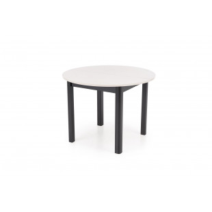 Stół okrągły rozkładany Ringo | Halmar | 102cm | Kaszmir/Czarny