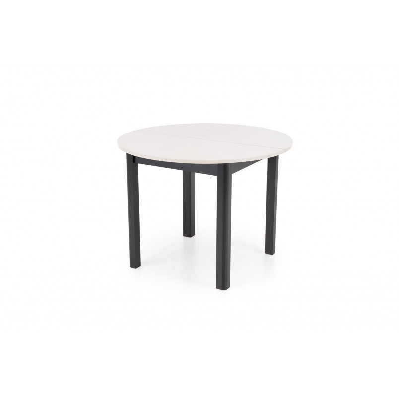 Stół okrągły rozkładany Ringo | Halmar | 102cm | Kaszmir/Czarny