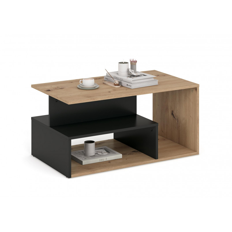 Stolik Iv Halmar: Stylowy design, praktyczna półka | 90x51cm