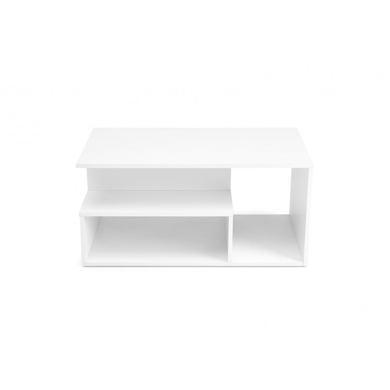 Stolik Iv biały Halmar z półką | 90x51cm - Sklep meblowy