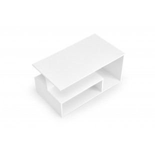 Stolik Iv biały Halmar z półką | 90x51cm - Sklep meblowy