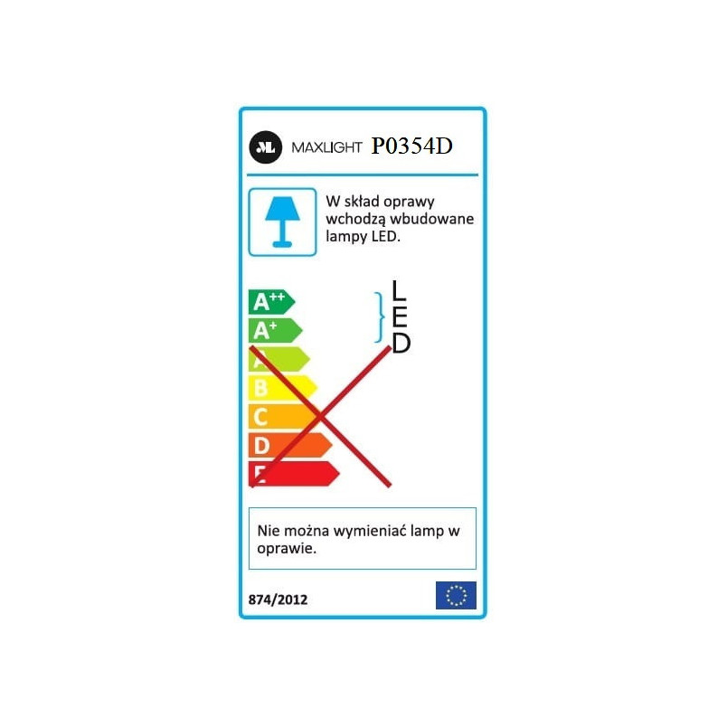 Lampa wisząca LED Organic MaxLight | Nowoczesny design