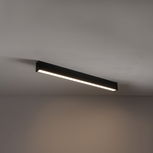 Plafon LED Outline czarny Nowodvorski | Oświetlenie łazni