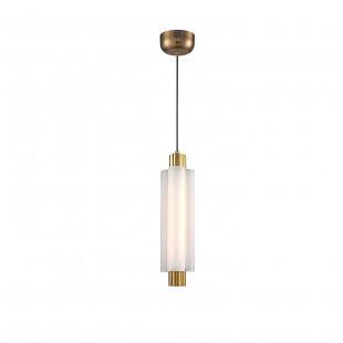 Lampa wisząca glamour Osmo LED - biało-złota | Step Into Design