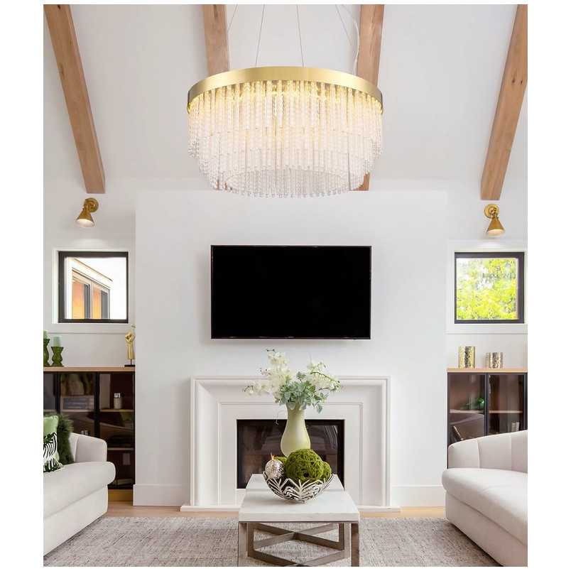 Żyrandol Kryształowy Gloria LED 60cm - Step Into Design