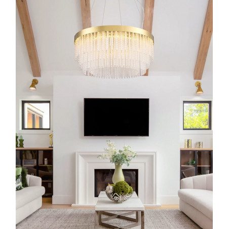Żyrandol Kryształowy Gloria LED 60cm - Step Into Design