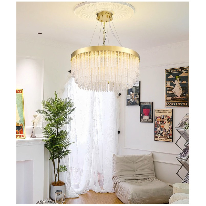 Żyrandol Kryształowy Gloria LED 60cm - Step Into Design
