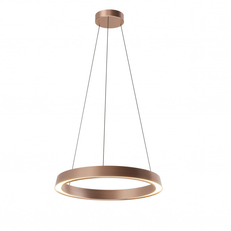 Lampa wisząca Garta LED 50cm - Yaskr | Złote, Różowe Złoto