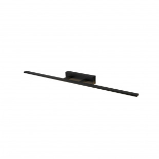Kinkiet Łazienkowy LED Yaskr | Czarny Mat | 96cm