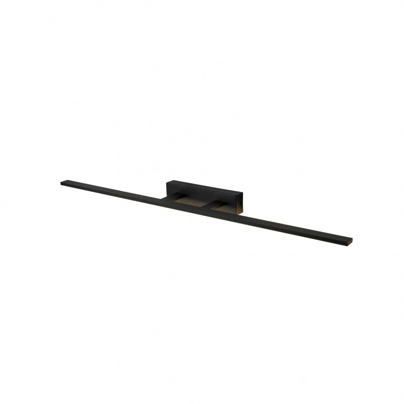Kinkiet Łazienkowy LED Yaskr | Czarny Mat | 96cm